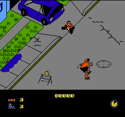 Rollerblade Racer (USA) In game screenshot